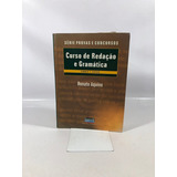 Livro Curso De Redação E Gramática Teoria E Testes Renato Aquino Editora Impetus 2001 R456