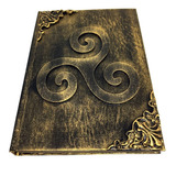Livro Da Sombras Grimório Bos Triskle A5
