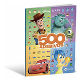 Livro De Atividades Com 500 Adesivos Disney Pixar Educativo Infantil - Toy Story Monstros Sa Carros