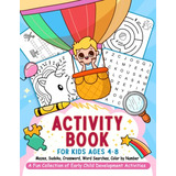 Livro De Atividades Para Crianças De 4 A 8 Anos Quebra cabe