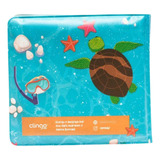 Livro De Banho Clingo No Fundo Do Mar Tartaruga Peixe