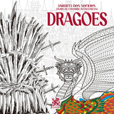 Livro De Colorir Antiestresse Jardim Dos Sonhos Dragões