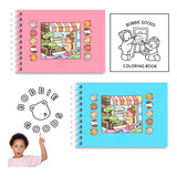 Livro De Colorir Bobbie Goods Capa Dura 50 Páginas A5 Papel Grosso 180gm2 Desenhos Detalhados Para Relaxar Combater O Estresse E Estimular A Criatividade Presente Ideal Pronta Entrega Full 