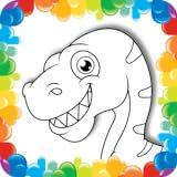 Livro De Colorir De Dinossauros Para Crianças E Bebês Pequeno Picasso 2 Mais De 50 Páginas Divertidas Para Colorir