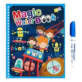 Livro De Colorir De Jardim De Infância Tinta De Água Reutil