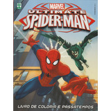 Livro De Colorir Marvel Ultimate Spider-man: Ultimate Spider-man, De A Abril. Série Colorir E Passatempos, Vol. 11. Editora Abril, Capa Mole, Edição 11 Em Português, 2017