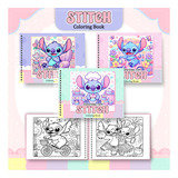 Livro De Colorir Stitch Estilo Bobbie Goods 50 Folhas 180g