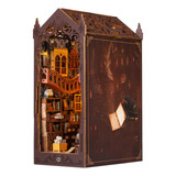 Livro De Indução De Cabine Diy Montado Em Madeira Tridimens