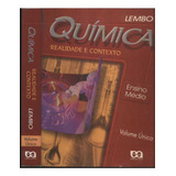 Livro De Química Volume 3 Ensino Médio Realidade E Contexto Martha Reis Português Editora Ática 2 Edição Com Índice 2016 Didático