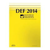 Livro Def Dicionario De Especialidades Farmaceuticas