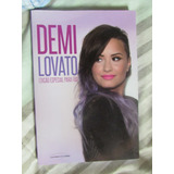 Livro Demi Lovato Edição Especial Para Fãs Cinthia Dalpino