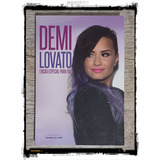 Livro Demi Lovato Edição Especial Para Fãs