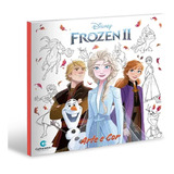 Livro Desenhos Para Colorir Frozen 2 Disney Arte E Cor Culturama Infantil Pintar