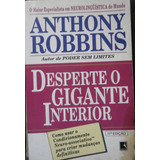 Livro Desperte Seu Gigante Interior Anthony Robbins 2000 