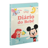 Livro Diário Bebê Baby Disney Para Recordações Infantil   Menino E Menina