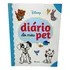 Livro Diário Do Meu Pet Disney - Registros Inesquecíveis Do Seu Pet - Recordações - Fotos E Anotações - Animal Animalzinho De Estimação Cachorrinho Cachorro E Gatinho Gato - Culturama