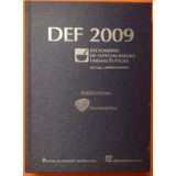 Livro Dicionário De Especialidades Farmacêuticas Def 2009