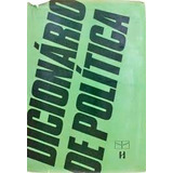 Livro Dicionário De Política Norberto Bobbio 1986 
