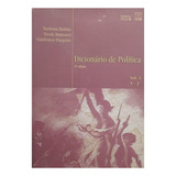 Livro Dicionario De Politica Vol 1 A J Norberto Bobbio Nicola Matteucci 0000 