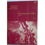 Livro Dicionário De Política Vol i E Ii Norberto Bobbio E Outos 1998 