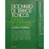 Livro Dicionário De Termos Técnicos Inglês