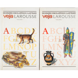 Livro Dicionário Enciclopédico Ilustrado Veja Larousse Vol 1 E 2 Veja
