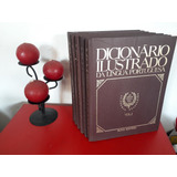 Livro Dicionário Ilustrado Da Língua Portuguesa 6 Volumes Bloch Editores Edição 1976