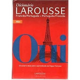 Livro Dicionario Larousse Frances portugues E Portugues francês Mini Jose A Galvez 2007 