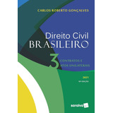 Livro Direito Civil Brasileiro Contratos E Atos Unilaterais Vol 3 Carlos Roberto Gonçalves 2021 