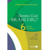 Livro Direito Civil Brasileiro Vol 6 Direito De Familia Carlos Roberto Goncalves 2019 
