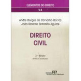 Livro Direito Civil Elementos Do Direito Volume 4 De André Borges De Carvalho Barros Pela Revista Dos Tribunais 2009 