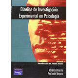 Livro Diseño De Investigacion Experimental En Psicologia De