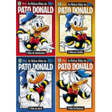 Livro Disney As Muitas Vidas Do Pato Donald 4 Volumes - Editora Abril [2014]