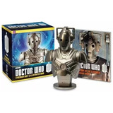 Livro Doctor Who Cyberman Bust Mini Livro E Busto Mega Kit Deluxe Novo Lacrado E Menor Preço Do Brasil