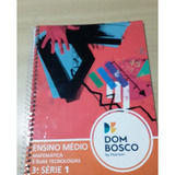 Livro Dom Bosco Matemática Ensino Médio 1 3 Série ano 2016