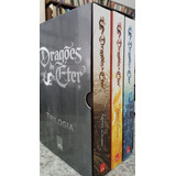 Livro Dragões De Éter Box Trilogia Completa Em 3 Volumes Raphael Draccon 2011 