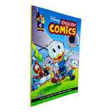 Livro Em Quadrinhos Hq Gibi Graphic Novel Em Inglês Disney English Comics Tamanho 17x26cm Volume 19
