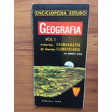 Livro Enciclopédia Estudo Geografia Ilustrada Volume I