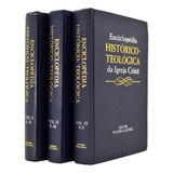 Livro Enciclopédia Histórico   Teológica Da Igreja Cristã   3 Volumes   Completa