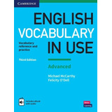 Livro English Vocabulary In Use Advanced With Answers Enhanced Ebook 3rd Ed Vocabulary Reference And Practice Importado Ingles