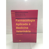 Livro Farmacologia Aplicada À Medicina Veterinária