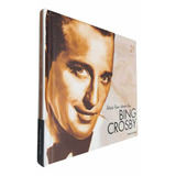 Livro Físico Com Cd Coleção Folha Grandes Vozes Volume 21 Bing Crosby