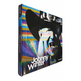Livro Físico Com Cd Coleção Folha Soul   Blues Volume 25 Johnny Winter