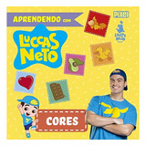 Livro Físico Infantil Aprendendo Com Luccas Neto Cores