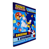 Livro Físico Infantil De Atividades E Adesivos Sonic The Hedgehog Com Adesivos Para Colar Onde Você Quiser, De Equipe Editorial. Editorial Ciranda Cultural, Tapa Mole, Edición 1 En Português, 2024