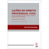 Livro Fisico Lições De Direito Processual Civil Acção Comum Declarativa Sob A Forma De Processo Ordinário Fase Dos Articulados Casos Práticso Resolvidos