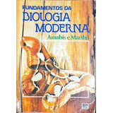Livro Fundamentos Da Biologia Moderna Volume Unico José Mariano Amabis Gilberto Rodrigues Martho 1995 