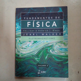 Livro Fundamentos De Física Eletromagnetismo Vol 3