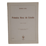 Livro Georges Bull Primeira Hora De Estudo Para Piano Vol 5 Estoque Antigo 