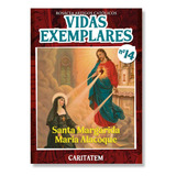 Livro História Em Quadrinhos Vidas Exemplares N 14 Santa Margarida Maria Alacoque Editora Caritatem